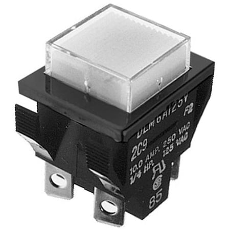 Blickman Supply Switch, On/Off Mom Push Button 61340